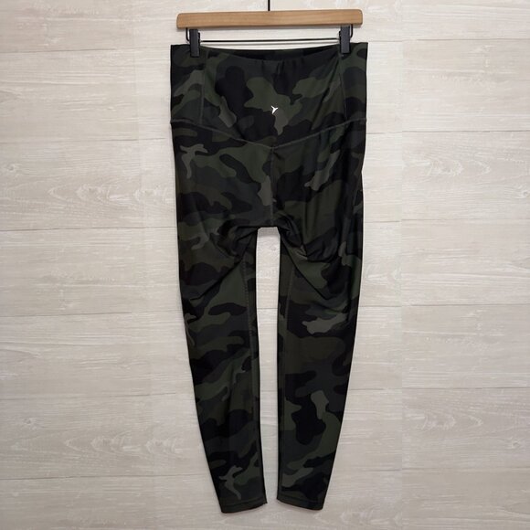 Old Navy Active Women's Size Large Petite Camo Print Powersoft 7/8 Leggings - Picture 7 of 7